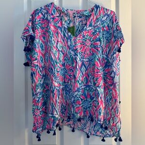 Lilly Pulitzer Sydney Caftan Top